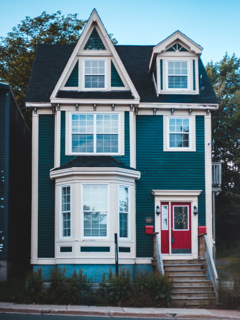 Image showcasing House Outside Wall Design 2+ Million House Exterior Wall Royalty Free
