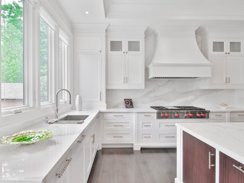 Kitchen storage space under the wall cabinets - Beautiful Homes