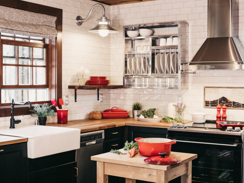 Kitchen corner shelf unit design ideas for your kitchen - Beautiful Homes