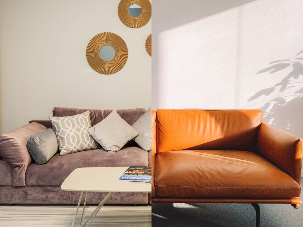 Leather Sofa Set vs Fabric Sofa Set: A Guide to Choosing the Best ...