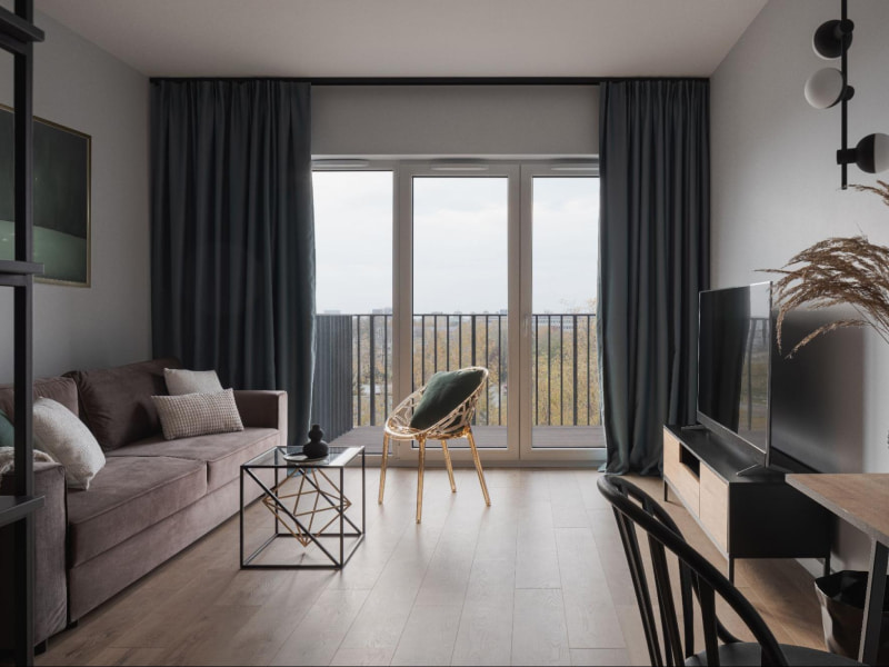 Outdoor apartment balcony curtain design ideas for home - Beautiful Homes