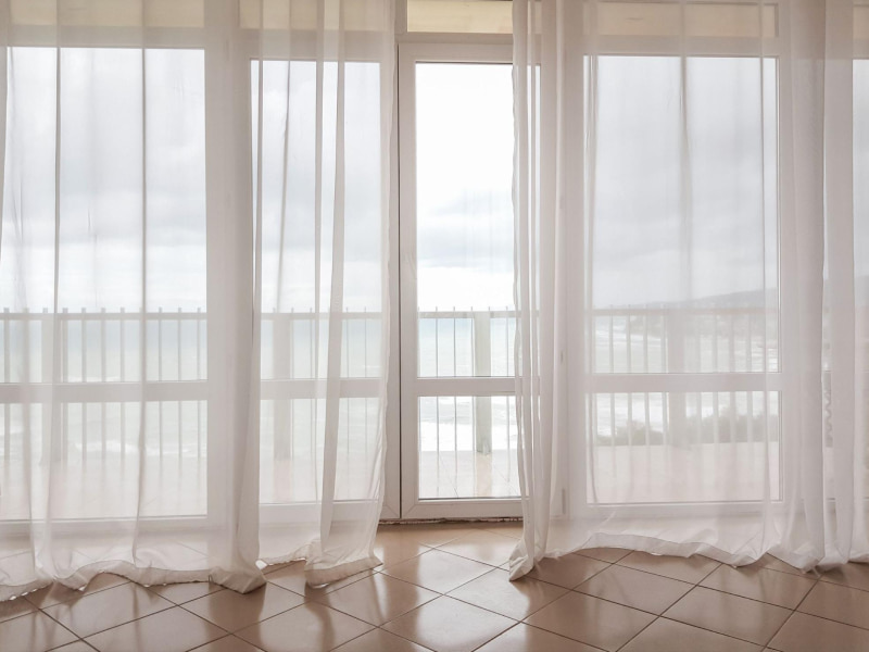 Curtain design ideas for apartment balcony - Beautiful Homes