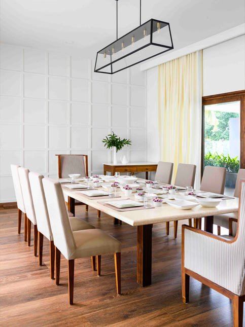 White Dining Room Table Designs