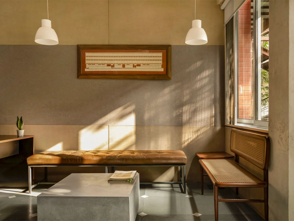 A canopy of trees brings Studio Lotus workspace closer to nature ...