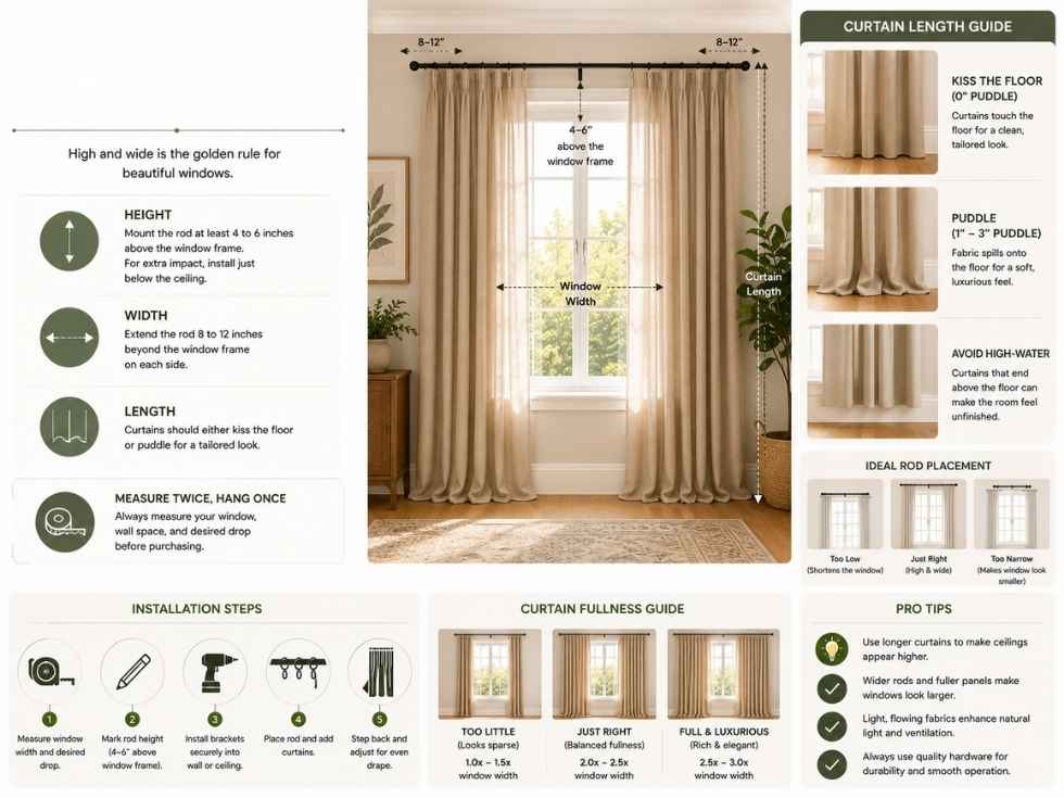 Contemporary curtain design ideas for living room - Beautiful Homes