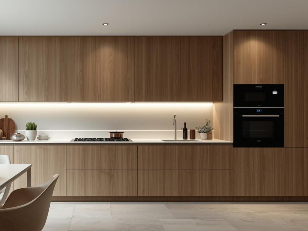 Contemporary modular  kitchen corner cabinets - Beautiful Homes