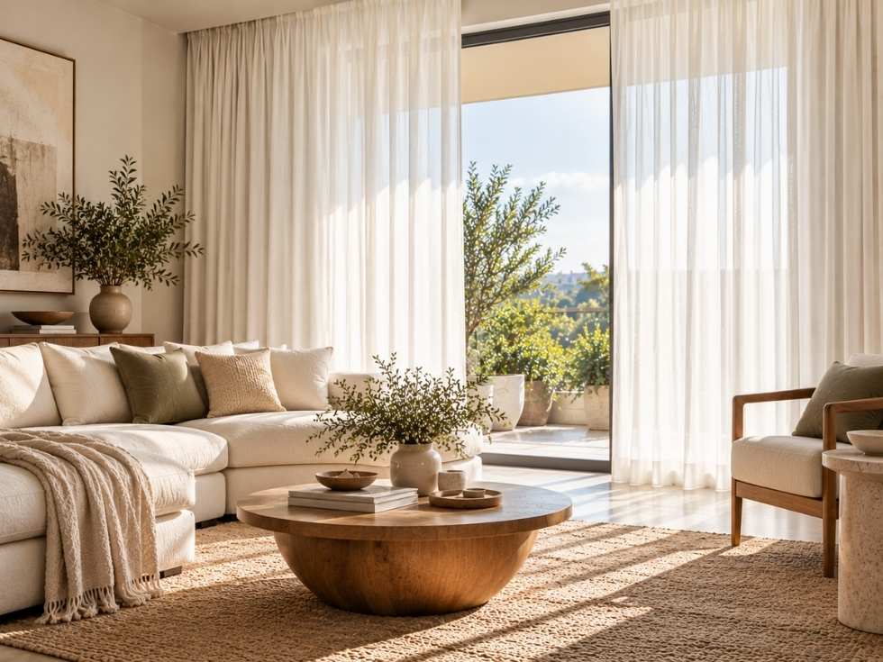 Contemporary white window curtains designs - Beautiful Homes