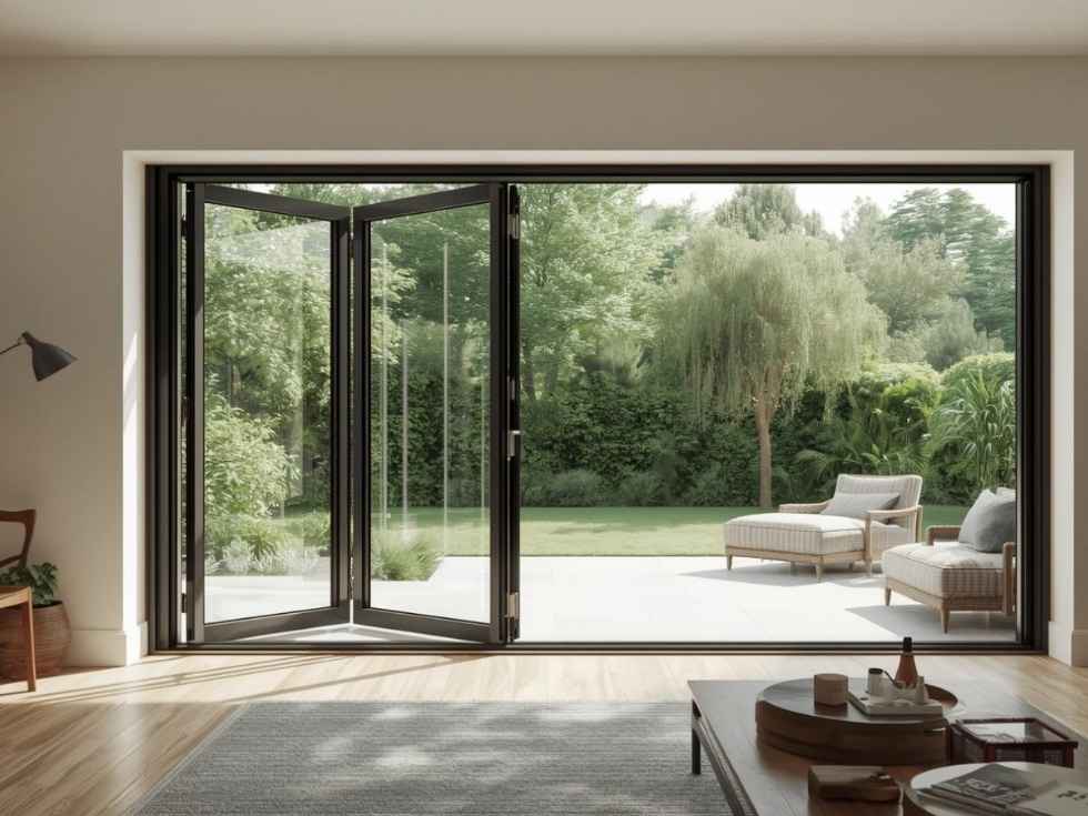 Contemporary folding sliding upvc door - Beautiful Homes