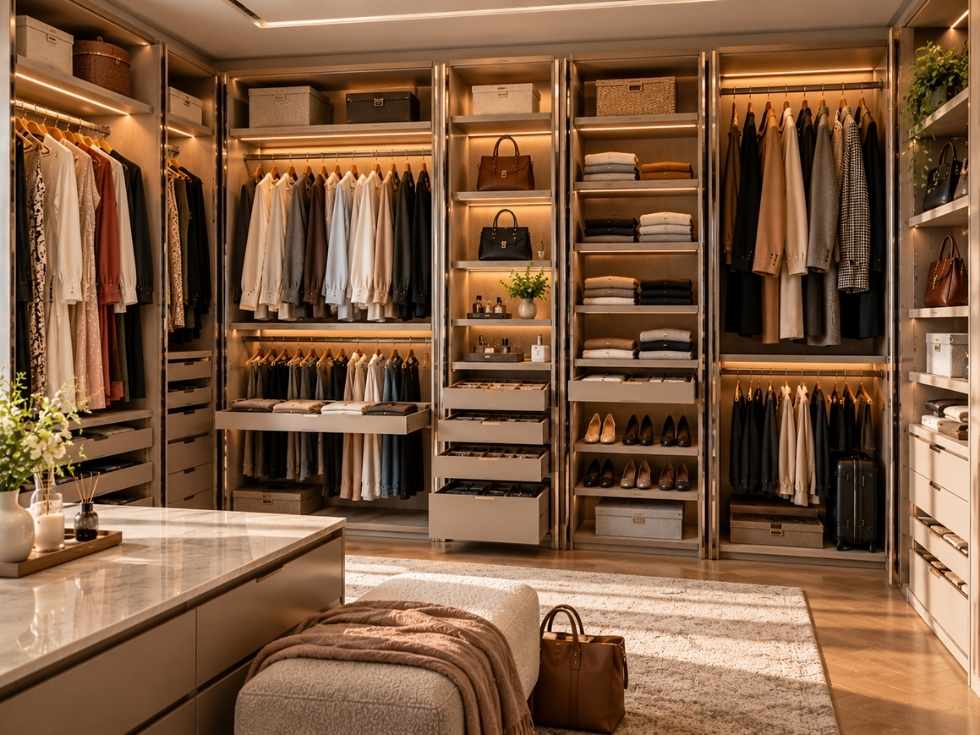 Contemporary new wardrobe designs - Beautiful Homes