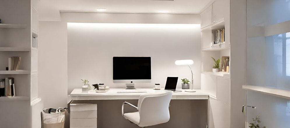 3500K colour temperature bright white lighting in a home - Beautiful Homes