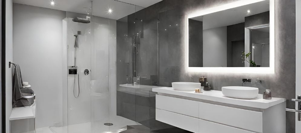 4500K colour temperature daylighting in a bathroom - Beautiful Homes