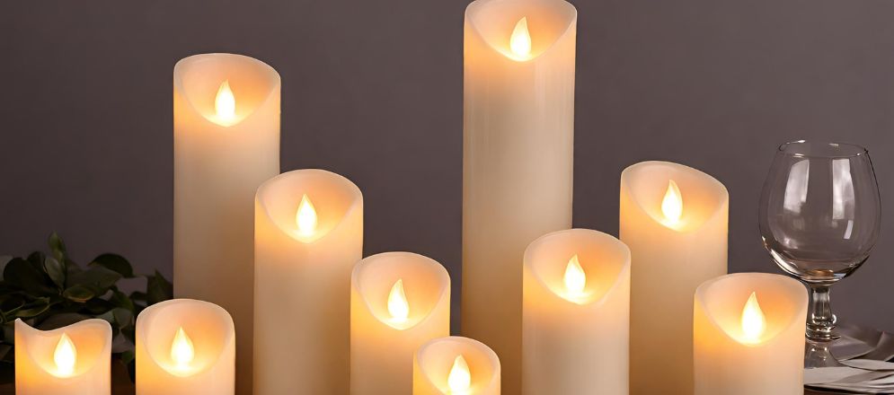 LED candle lights for accent lighting - Beautiful Homes