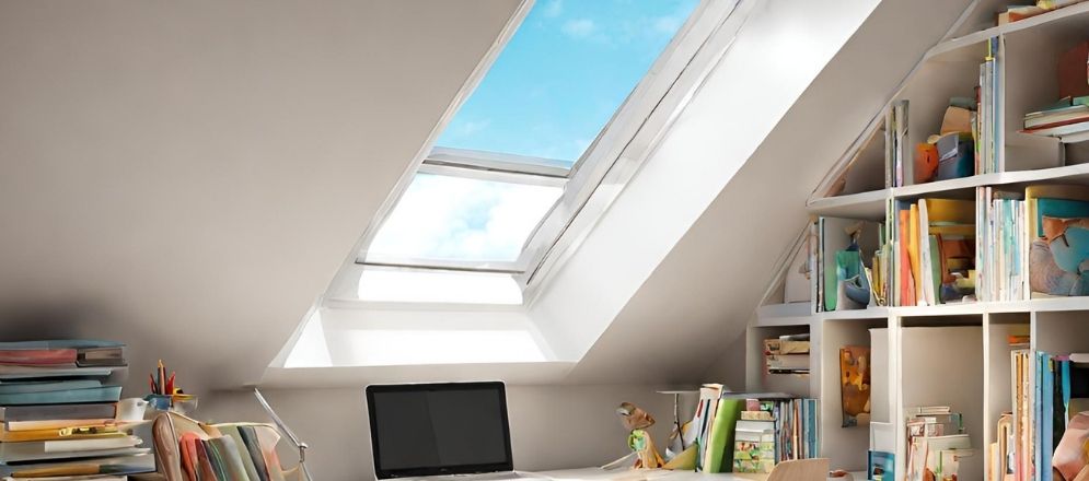 Skylight ceiling with natural light - Beautiful Homes