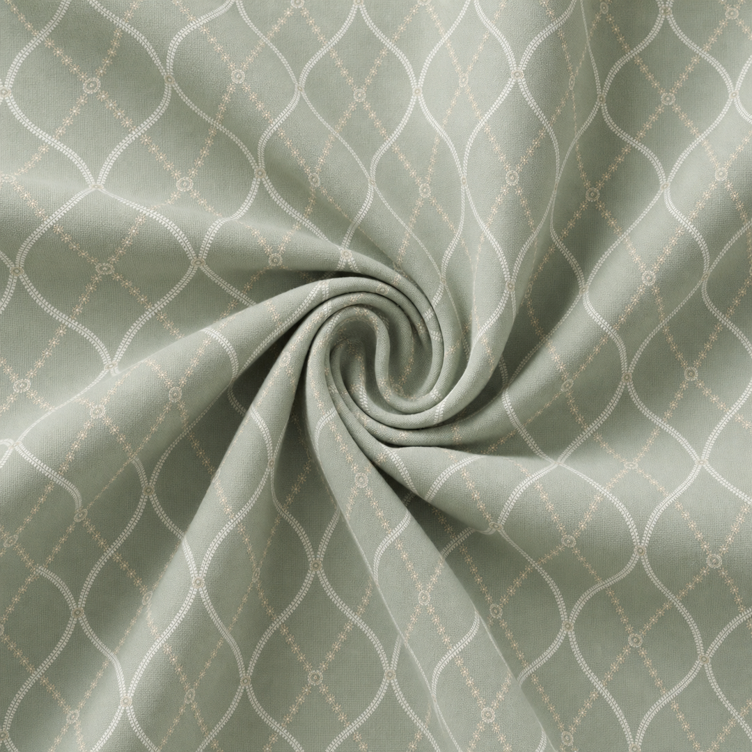 Apsley Embroidery Seafoam