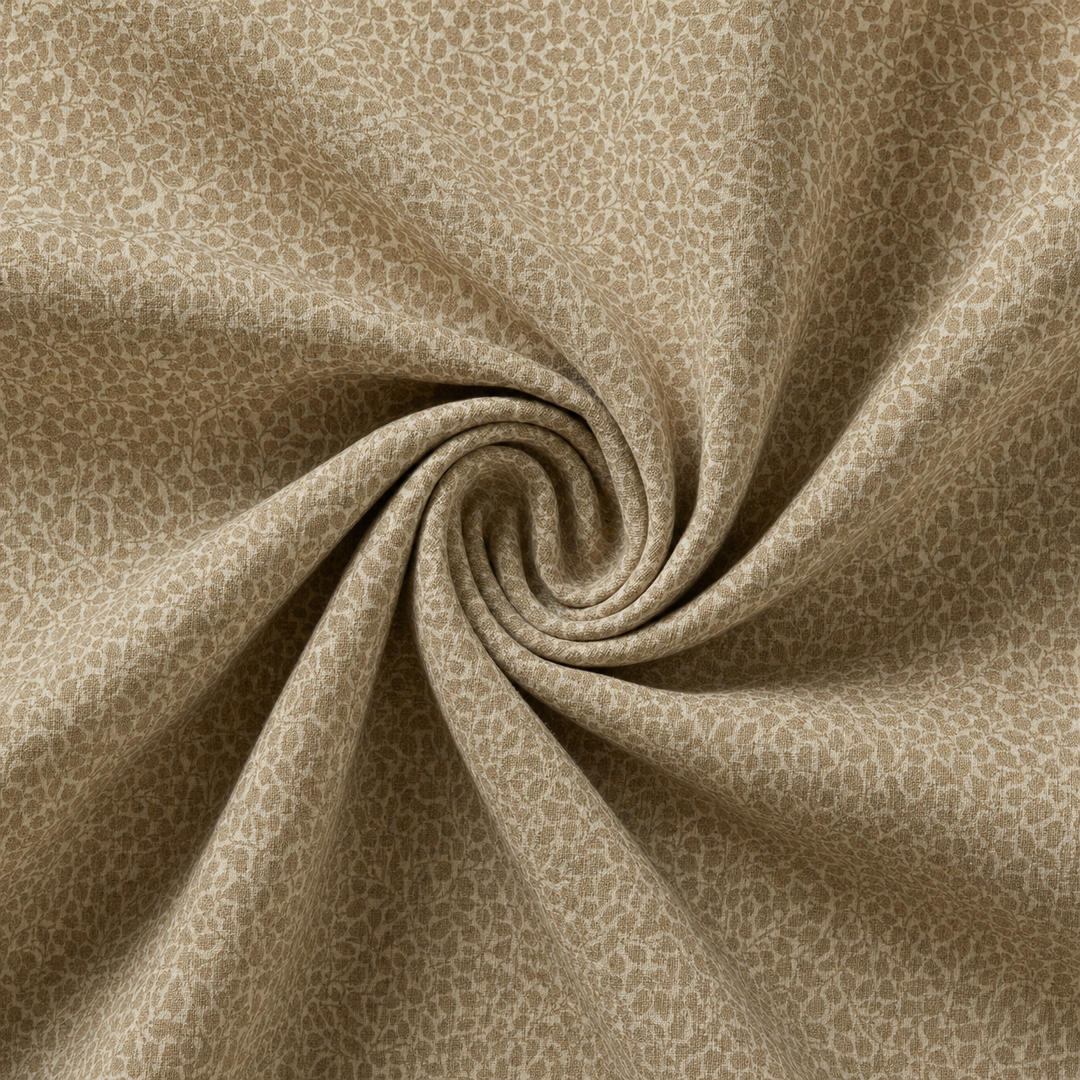 Nutkin Embroidery Ochre