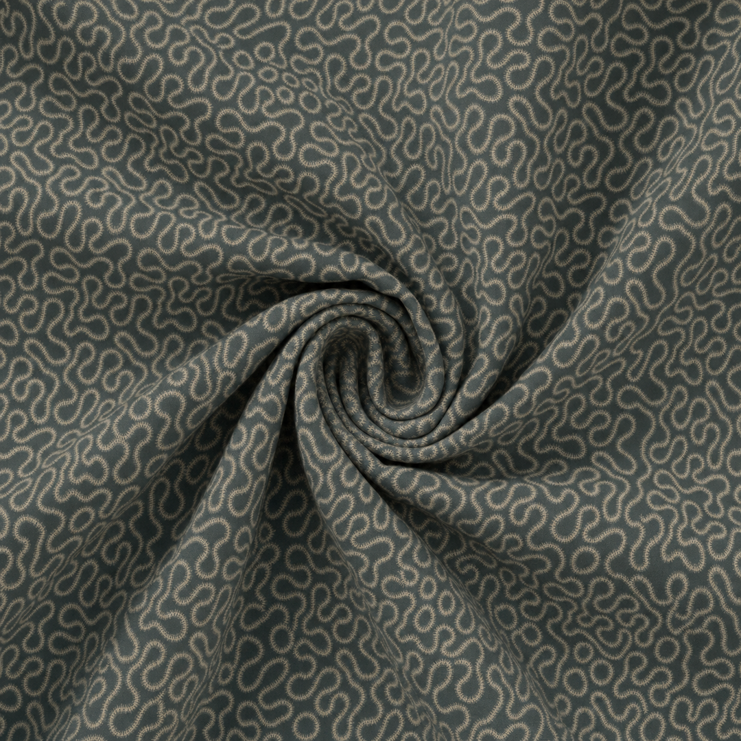 Alma Embroidery Charcoal