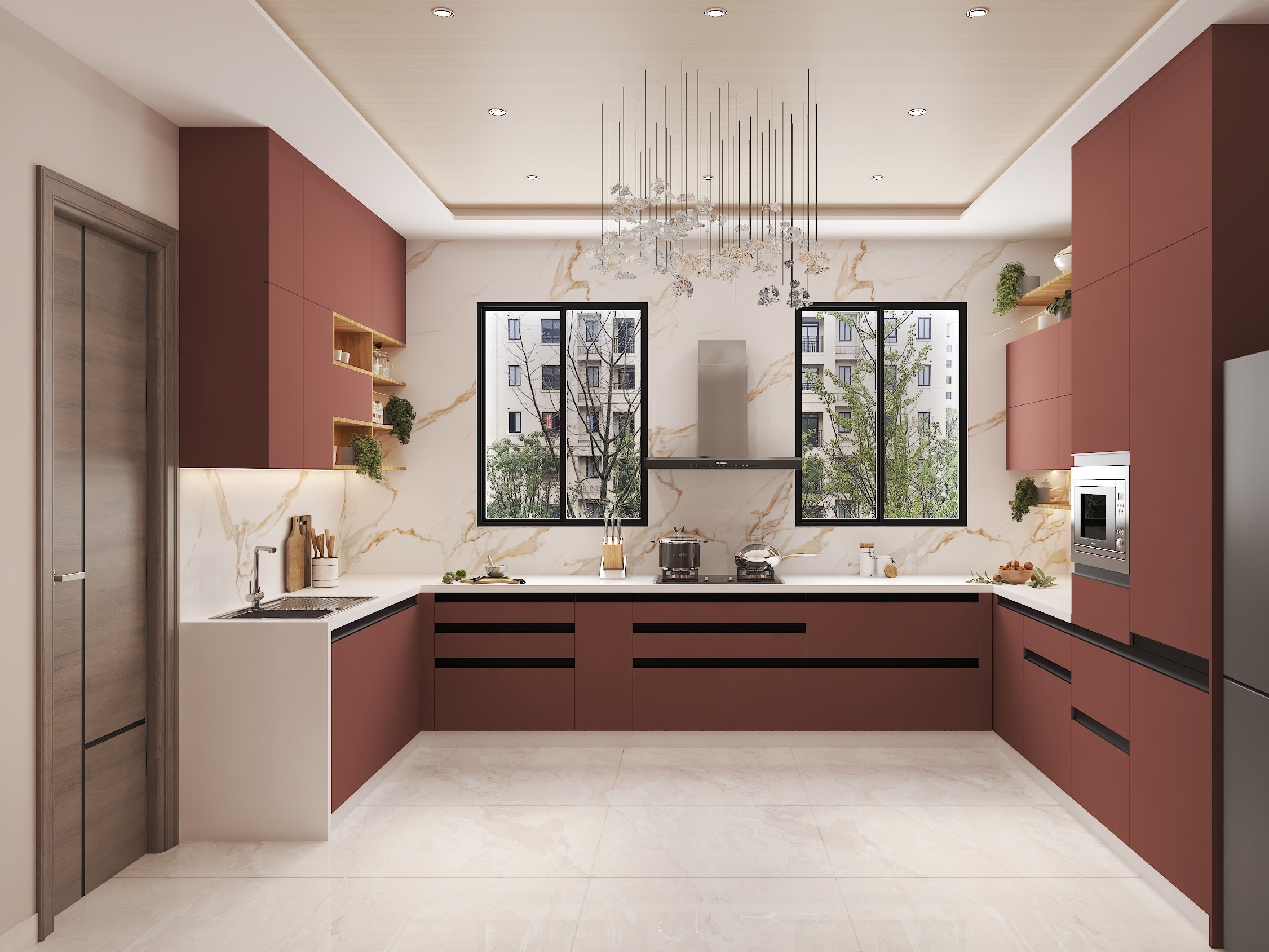 Modular Kitchen Design Ideas For Indian Homes Designintecom