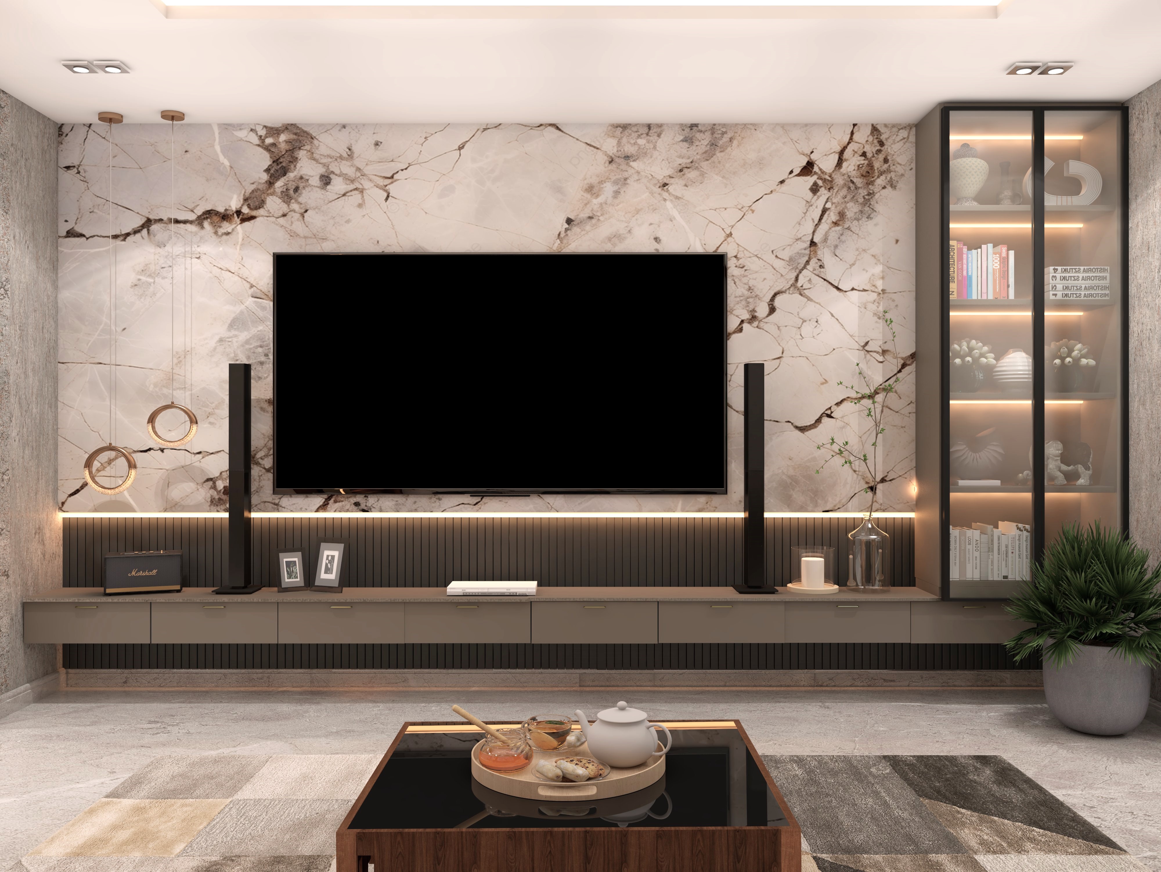 Ultra modern tv unit sales