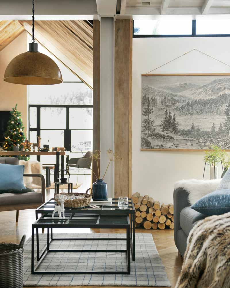 Faux fur throws & cushion covers for winter theme home décor - Beautiful Homes