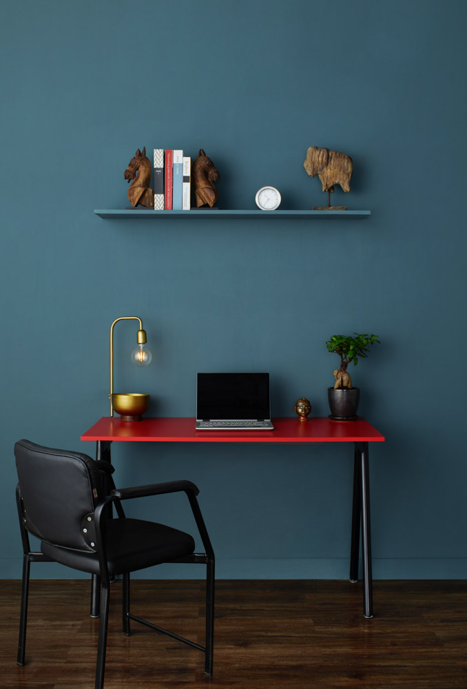 Mensa study table is sleek, compact & comes in variety of colour palette for your home furniture - Beautiful Homes