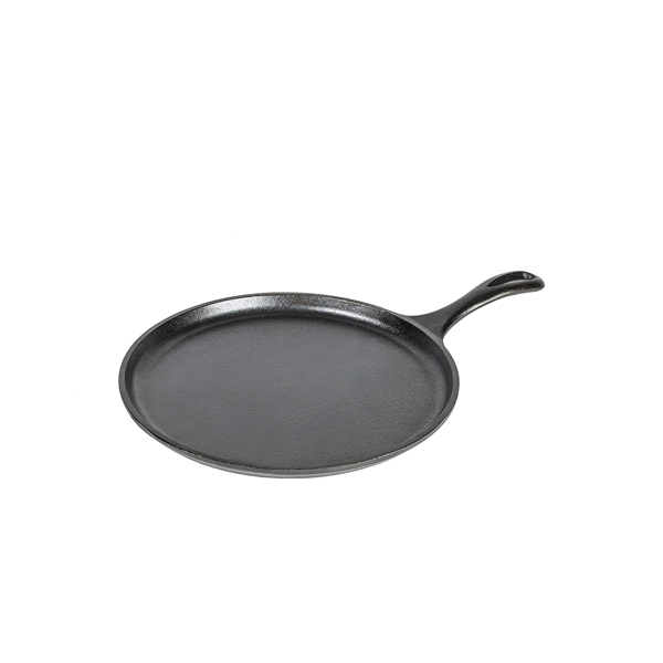 Pre-Seasoned Cast-Iron Round Griddle