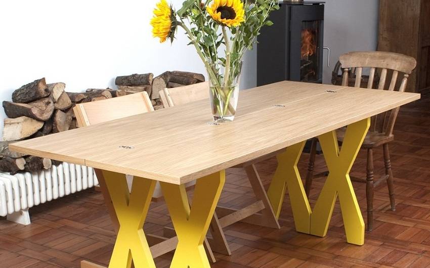 Space-Saving And Multifunctional: Foldable Dining Table Designs For ...