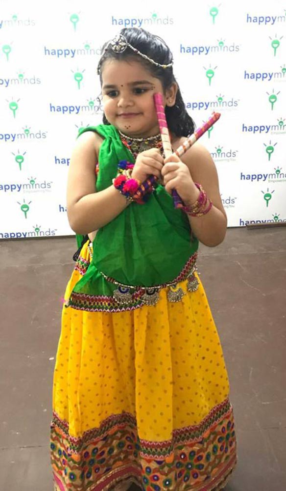 A young girl dressed in festive clothes - Beautiful Homes
