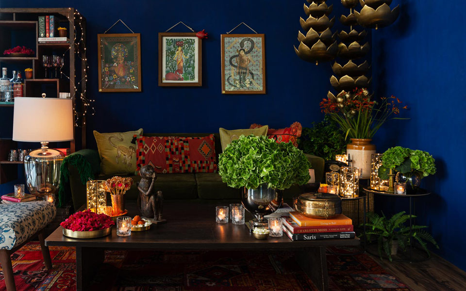 Designer Devika Narain styles a Diwali living room | Beautiful Homes