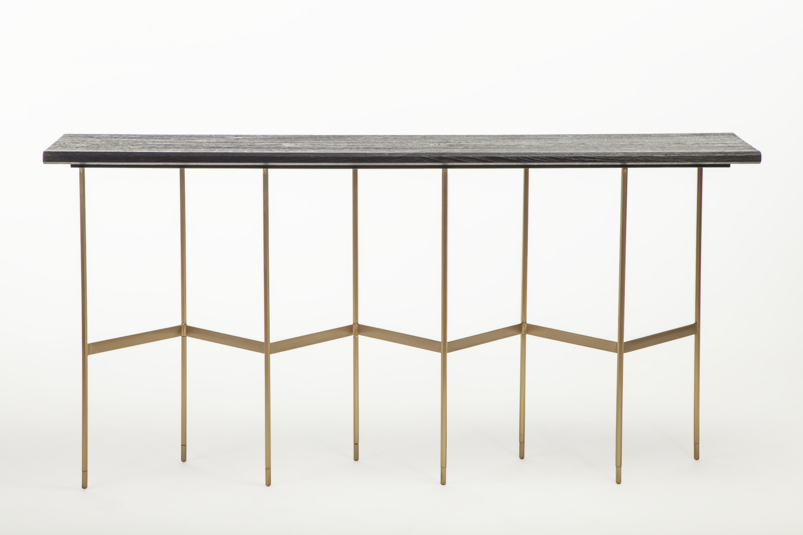 Chevron Console furniture design home accessories - Beautiful Homes