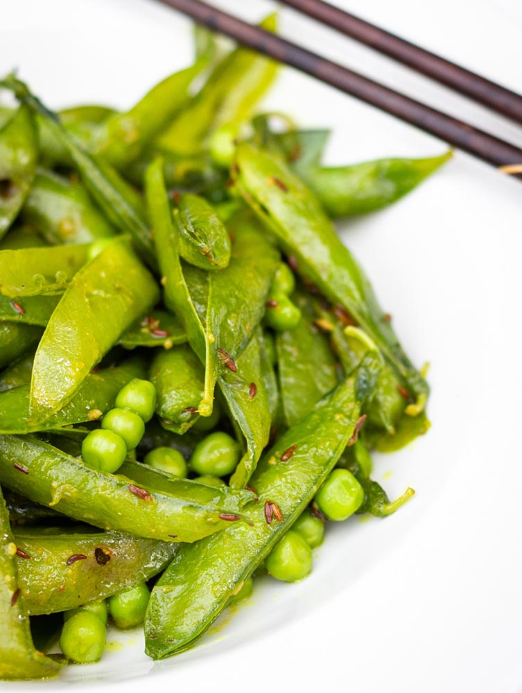 Stir-Fried Peas
