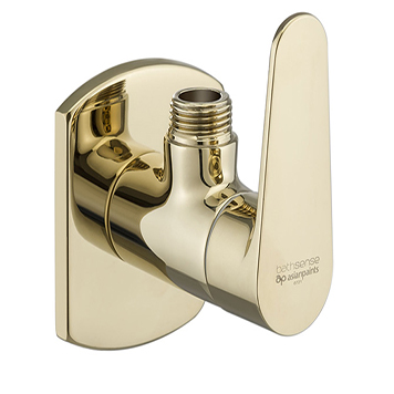 Angle Cock with Wall Flange