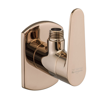 Angle Cock with Wall Flange