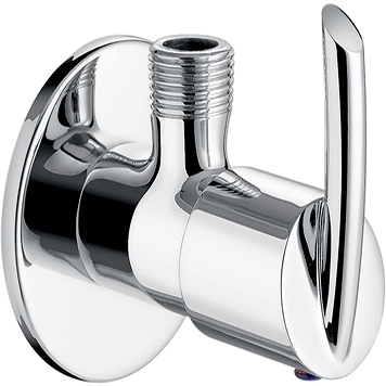 Angle Cock with Wall Flange