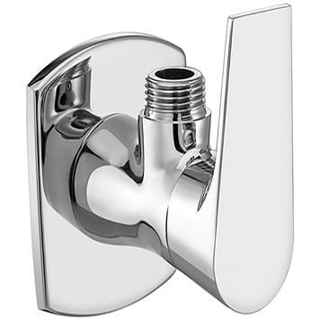Angle Cock with Wall Flange