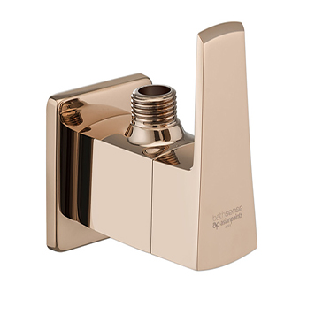 Angle Cock with Wall Flange