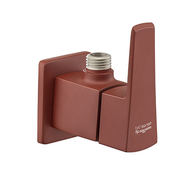 Angle Cock with Wall Flange