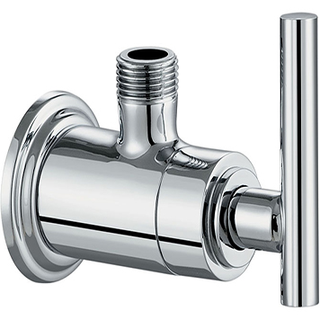 Angle Cock with Wall Flange