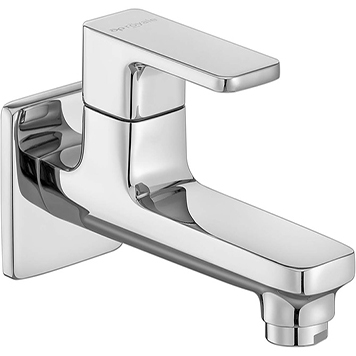 Bib Cock Long Body with Wall Flange