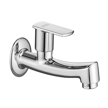 Bib Cock Long Body with Wall Flange