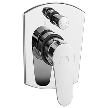 Single Lever Concealed Diverter 3-inlet push type
