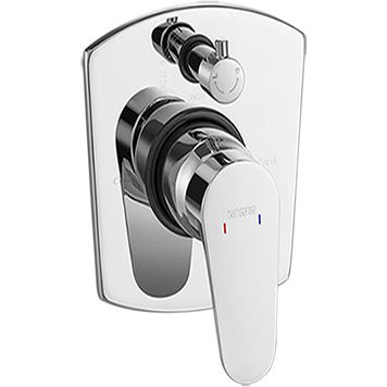 Single Lever Concealed Diverter 3-inlet turn type
