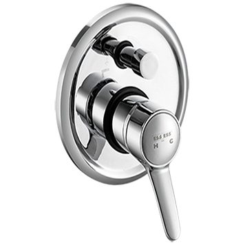 Single Lever Concealed Diverter push upper