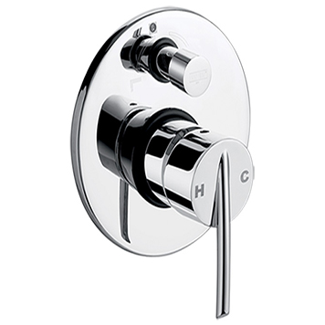 Single Lever Concealed Diverter push upper