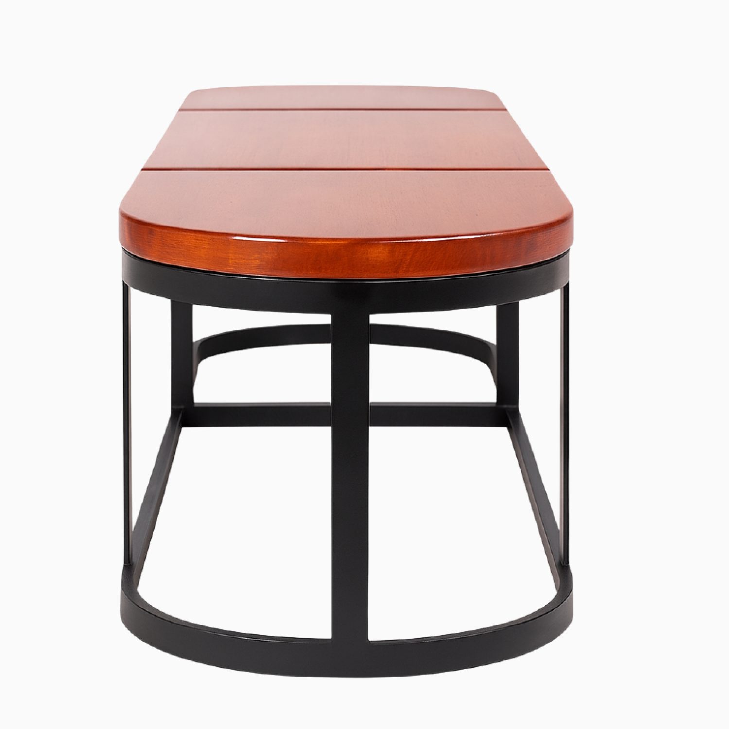 Tino Bench in Leather Cladding