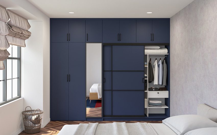 Innovative Mirror Wardrobe Design for Stylish Bedroom Beautiful Homes