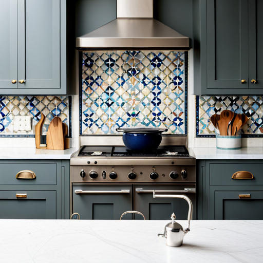 Victorian tiles backsplash for a traditional kitchen – Beautiful Homes