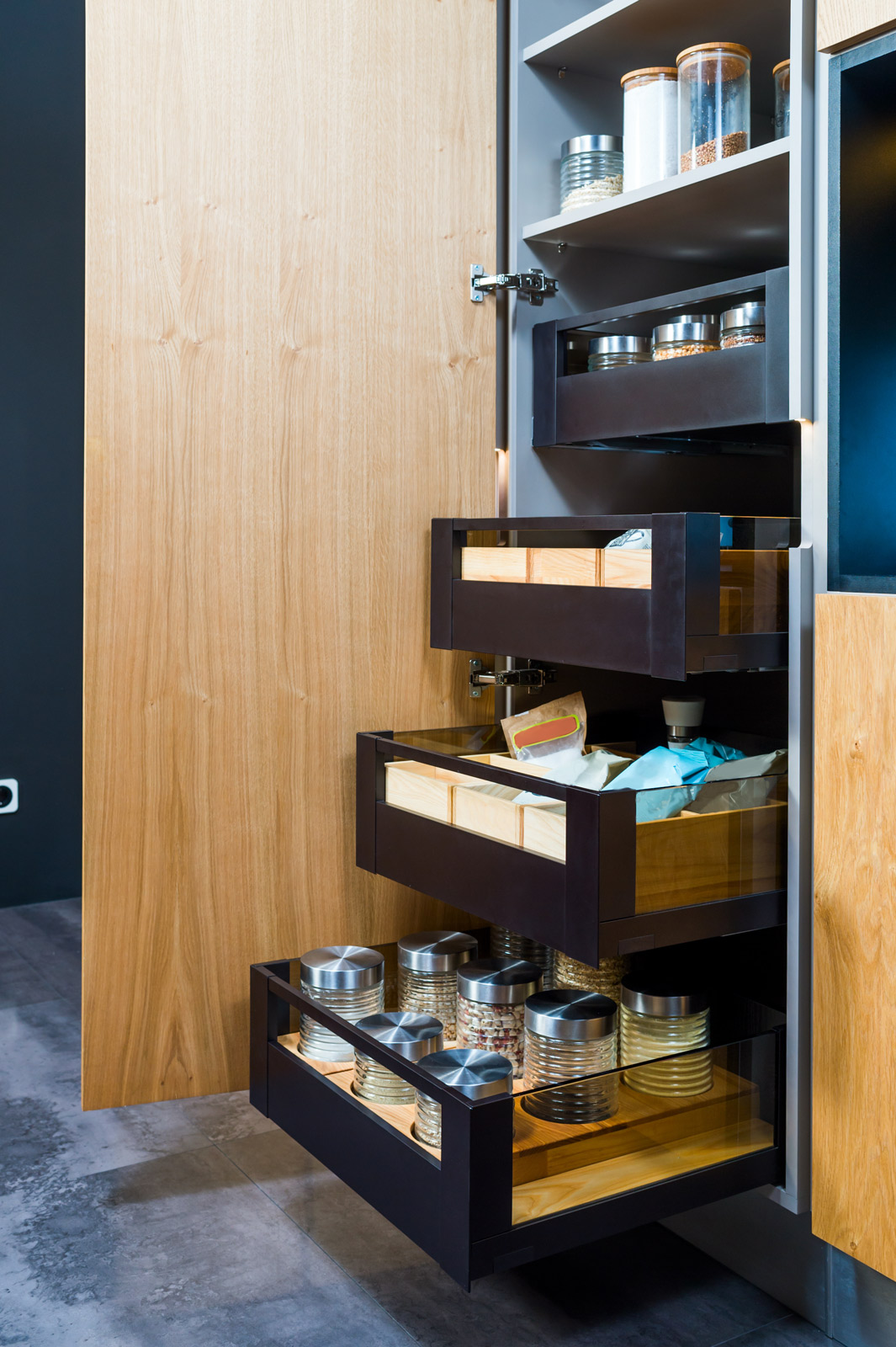 Tall Kitchen Unit Cabinets for Storage - Beautiful Homes