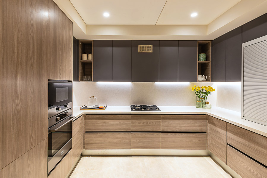 Modern Wood Kitchen - Beautiful Homes