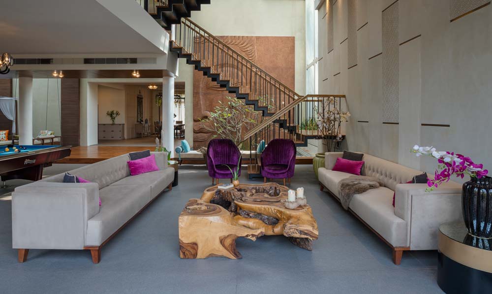 Add natural home décor elements into your living room design - Beautiful Homes