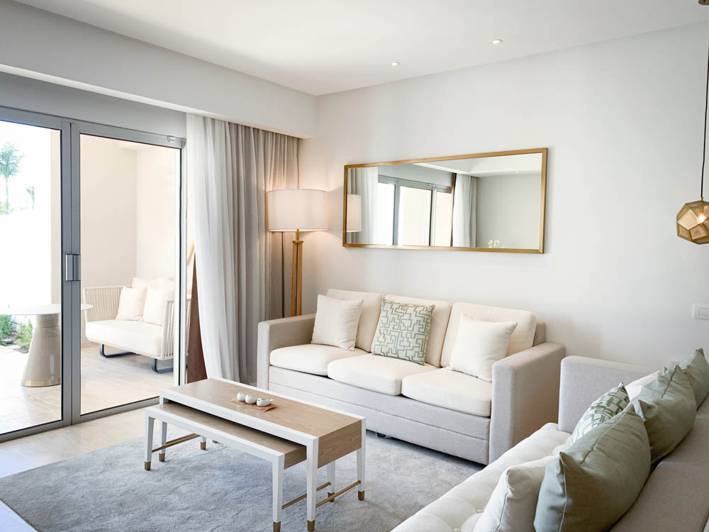 Luxurious beach house feel with metallic living room interiors - Beautiful Homes